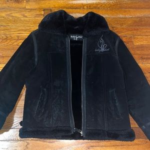 Baby phat vintage fur coat